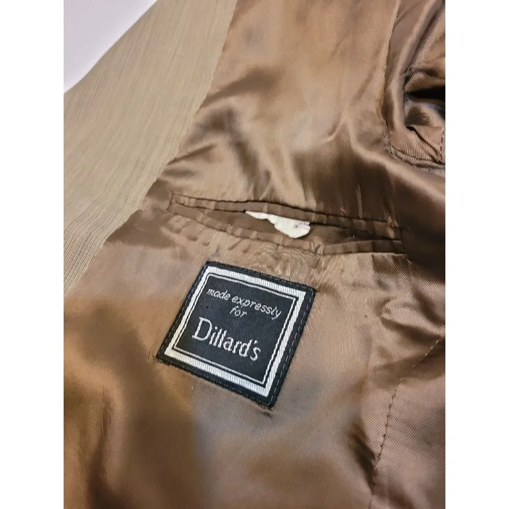 Ralph, Ralph Lauren mens suit jacket, brown,‎ small check 44